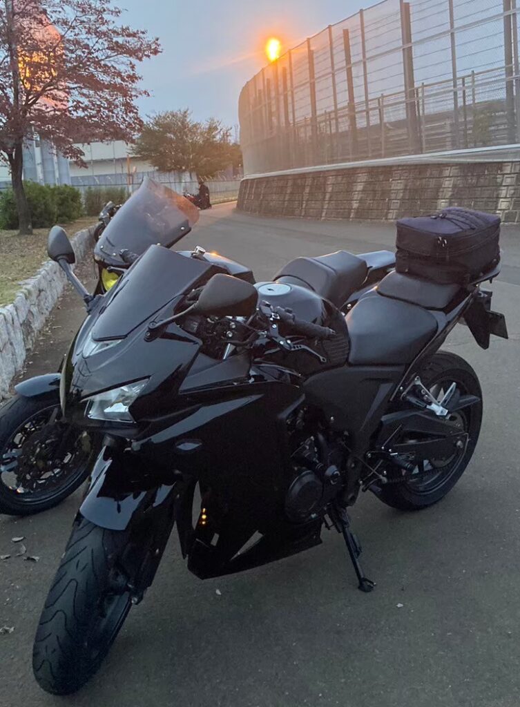 CBR400Rつくばサーキット