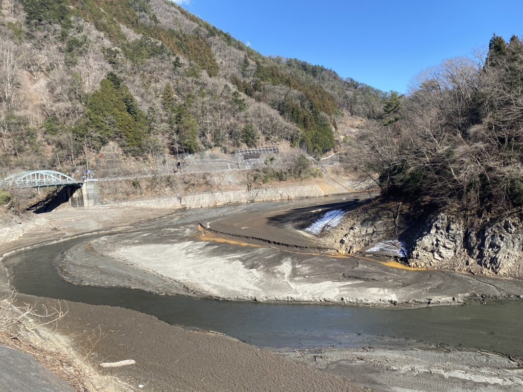 2024年3月3日丹波山村奥多摩湖